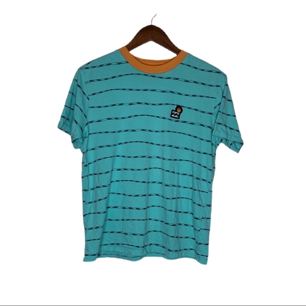 Quicksilver x Dr Seuss Men's Small Blue/Orange T-Shirt